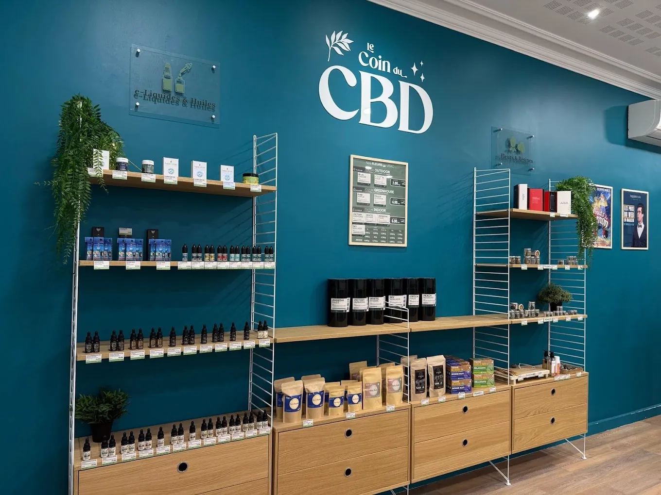 Corner CBD de la boutique HappeSmoke Arles